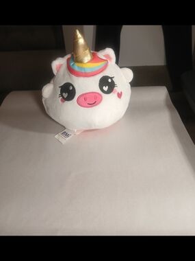 BMI 7" Reversible Unicorn/Pink Flying Pig Plushie